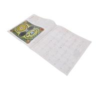 EMUKOEP Calendrier astrologique 2026 des sorcières, un beau planificateur mural avec cycles lunaires, idéal pour les rituels et le suivi des jours importants, parfait pour les sorcières et les païens