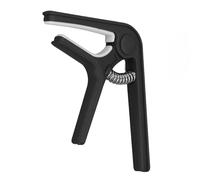 EMUKOEP Capodastre de Guitare électrique Solide, Ressort ABS Robuste, Pression Uniforme, Opération Facile, pour Basse, Banjo, Mandoline, Cadeau Parfait pour les Guitaristes, adapté à Toutes les