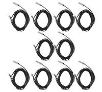 EMUKOEP Capteur de Thermistance 10pcs Sonde Temporaire 5x25 Mm Head Cylindrique 2 Mètres Longueur du Câble (10K B3950)