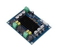 EMUKOEP Carte Amplificateur Numérique, Module Double Canal 120 W X 2 avec Réglage des Aigus et des Basses pour Haut-parleur DIY