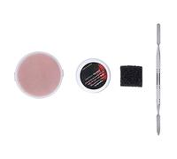 EMUKOEP Cire de Maquillage pour Cicatrices Kit de Sang de Maquillage D'Halloween pour Créer des Coupures, des Morsures et de Grandes Blessures Facile à Enlever Idéal pour Couvrir les Sourcils