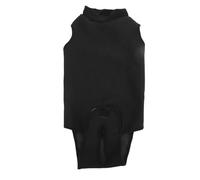 EMUKOEP Combinaison de Récupération Chirurgicale pour Chien, Réutilisable, Lavable, Anti-léchage, avec Sangles élastiques et Fermeture à Boucle à Crochet, pour Soins Post-chirurgi (L)