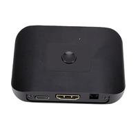 EMUKOEP Commutateur 2.1, Sélecteur Vidéo 2 en 1 Sortie 8K60Hz avec Télécommande IR pour Les Jeux de Cinéma Maison