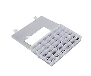 EMUKOEP Condensateur électrolytique SMD 1520 Pièces, 36 Valeurs 1uF-1000uF, Kit D'assortiment en Aluminium avec Faible Impédance, Haute Résistance à L'ondulation, pour Réseau Automobile,