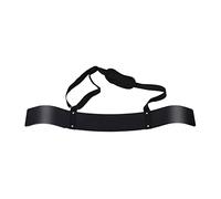 EMUKOEP Constructeur Musculaire de Bras en Acier à Ressort Haute Résistance pour des Entraînements Intenses de Biceps et de Triceps, avec Rembourrage de Cou en Mousse, capacité de 220 LB
