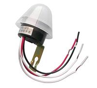 EMUKOEP Contrôleur Automatique de Lampadaire, Interrupteur de Détection de Capteur de Mouvement Sensible étanche