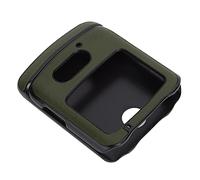 EMUKOEP Couvercle de Protection du Téléphone Mobile, Coque de Couverture en Cuir de Téléphone à L'amortisseur pour Razr 5G (Vert)