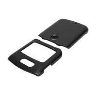 EMUKOEP Couvercle de Protection du Téléphone Mobile, Coque de Couverture en Cuir de Téléphone à L'amortisseur pour Razr 5G (Noir)