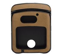 EMUKOEP Couvercle de Protection du Téléphone Mobile, Coque de Couverture en Cuir de Téléphone à L'amortisseur pour Razr 5G (Brun)