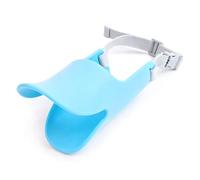EMUKOEP Couvre-Bouche de Chien en Silicone Souple et Confortable pour L'entraînement, Muselière pour Animaux de Compagnie, Correction du Comportement (M)