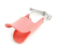 EMUKOEP Couvre-Bouche de Chien en Silicone Souple et Confortable pour L'entraînement, Muselière pour Animaux de Compagnie, Correction du Comportement (M)