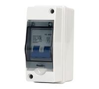 EMUKOEP Disjoncteur Miniature 63A 1000V IP65, Interrupteur de Déconnexion DC, étanche pour Système Photovoltaïque de Panneaux Solaires