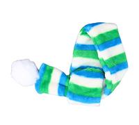 EMUKOEP Écharpe de Noël Confortable en Tricot pour Animaux de Compagnie, écharpe Rayée d'hiver en Peluche Douce pour Chien pour Prise de Vue en Famille, Vêtements Chauds et Confortables (M)