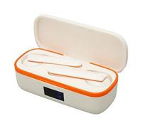 EMUKOEP Écouteurs de Traducteur Bluetooth Écouteurs sans Fil de Traduction de Langue Avancée pour Les Voyageurs Apprenants en Langues 2 Paires D'embouts de Remplacement (Blanche)