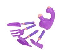 EMUKOEP Ensemble de 4 Outils de Jardinage Comprenant Un Arrosoir, Un Tablier et des, Le Tout rangé dans Un Sac de Rangement. Idéal pour Les Enfants Qui Souhaitent Jouer au J