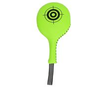 EMUKOEP Équipement D'entraînement d'arts Martiaux, Taekwondo Kick Pad, Pagaie de Cible de Frappe Durable pour Le Kickboxing et la Boxe, Pad de Cible pour Perfectionner Les Coups de Poing (Vert Fluo)