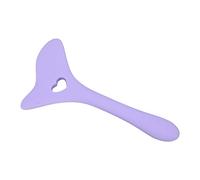 EMUKOEP Gabarit D'eye-liner Réutilisable, Pochoir en Silicone, Guide Applicateur D'eye-liner, Outil D'aide au Maquillage pour Fard à Paupières, Mascara Débutants (Violet)