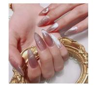 EMUKOEP Gel Universel Crystal Cat Eye de 15 Ml, Transforme les Vernis à Ongles en Yeux de Chat en Quelques Secondes avec Effet Halo Magnétique Super Brillant, pour les Types de Peau (Argent)