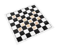 EMUKOEP Jeu de Dames en Bois, Jeu de Dames International avec échiquier en Bois, Pièces de Dames de Haute qualité, Jeu de société Classique pour Le Plaisir en Famille et la Stratégie