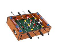 EMUKOEP Jeu de Football de Table en Bois de qualité Supérieure avec Plaque épaissie pour Un Plaisir Durable en Famille et Entre Amis