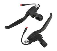 EMUKOEP Jeu de Leviers de Frein pour Scooter électrique caoutchouté, pour une Prise Sûre et un Freinage Rapide, Scooter électrique à 2 Roues