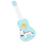 EMUKOEP Jouet éducatif de Guitare ukulélé pour Enfants Suscitant L'intérêt Musical des Plus de 3 Ans, Instrument de Musique Portable pour L'apprentissage Précoce (Bleue)