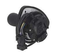 EMUKOEP Joystick Hydraulique, Joystick de Commande de Câble de Valve à Distance 7919040041 Poignée Transversale avec Tête Arrondie pour Chariot élévateur Chargeur Tracteur Fendeuse de