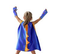 EMUKOEP Kids Dinosaurs Cap Dino Fancy Dishing One Size Halloween Costumes Party Costumes For Children âgé de 3 à 8 Ans (Bleu foncé)
