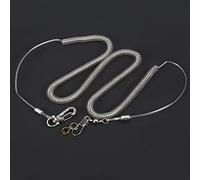 EMUKOEP Kit de Laisse en Plastique de Haute qualité, 6m, Anti-Morsure, Corde D'entraînement en Vol, Perroquet Oiseau, Léger (Corde Volante 4,5 mm + 6 m.)