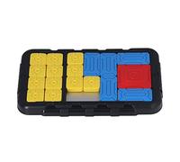 EMUKOEP La Planche de Puzzle Coulissante pour Enfants Développe des Défis de Pensée Logique, des Jouets de Puzzle à Main pour Les Enfants (Noire)