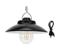 EMUKOEP Lampe de Camping Suspendue, Lanterne de Camping Portable à LED, Lampe de jardin Rechargeable de Type C