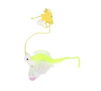 EMUKOEP Le Jouet pour Chat en Corde élastique à Boucle Réglable Offre Un Divertissement diversifié pour Les Chats Anxieux (Libellule)