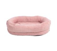 EMUKOEP Lit pour Chien Humain pour Adultes, Pouf Moelleux pour Humains, Lit pour Chien Confortable pour Se Détendre, Idéal pour Se Prélasser et Se Blottir (100 * 70 * 30CM)