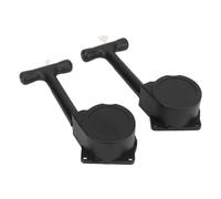 EMUKOEP Lot de 2 démarreurs à câble RC en plastique R020 avec roulement jetable de 12 mm et arbre de 6 mm pour HSP, HPI, 1/10 voiture