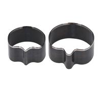 EMUKOEP Lot de 2 emporte-pièces pour cuir en alliage d'acier - Coupe efficace et précise - Finition professionnelle - Longue durée de vie