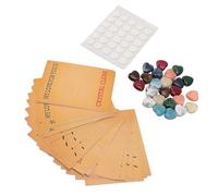 EMUKOEP Lot de 24 cartes de Saint-Valentin avec cristaux, cristaux en forme de cœur, cartes de vœux d'amour avec ensemble complet, matériaux de haute qualité, facile à utiliser comme carte de