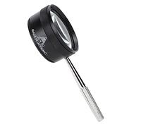 EMUKOEP Loupe de main portable 35 x 50 mm avec lecture d'identification de bijoux