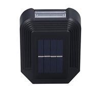 EMUKOEP Lumières Murales Solaires pour la Zone Extérieure, Lumière Extérieure, 6 LED, Protection IP65 pour la Décoration Externe, Jardin, Cour, Cour (Lumière Chaude)