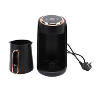 EMUKOEP Machine à café Turque 4 Tasses, Puissance de Chauffe 600W | Capacité de 300 ml, conception anti-débordement, facile à utiliser, acier inoxydable, adapté à la maison
