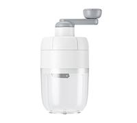 EMUKOEP Machine à Glaçons Rasée Manuelle avec Lame épaisse en Acier Inoxydable, Machine à Cônes de Neige à Extraction Rapide pour les Voyages, 17.6oz