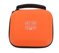 EMUKOEP Mallette de Transport pour Drone, Coque Rigide Portable pour Neo Voyageurs, Sac de Rangement étanche en PU (Orange)
