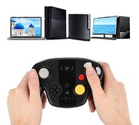 EMUKOEP Manette de Jeu sans Fil Bluetooth à Double Moteur pour Commutateur, Contrôleur de Jeu Anti-interférence Puissant avec Capteur de Mouvement pour les Joueurs de Console de (Noir + boîte de