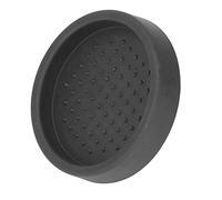 EMUKOEP Mat de Manipulation du café, Bonne Protection, Pading Compact, Non Glipt, Poudre de café Rond pour le du (Noir)