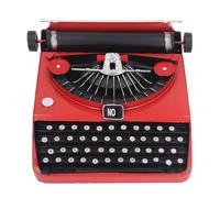 EMUKOEP Modèle D'affichage de Machine à écrire Rétro, Ornement de Machine à écrire Antique, Statue Vintage pour la Décoration du Bureau à Domicile, Idéal pour Les Espaces à Thème Rétro