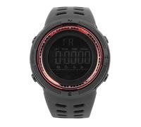 EMUKOEP Montre Numérique étanche pour étudiants, Réveil Multifonctionnel, Montre électronique élégante pour Enfants (Rouge)