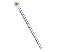 EMUKOEP Niveau D'eau de Chaudière, Capteur, Dispositif de Mesure, Tige D'électrode, 3 Broches, PTFE, Laiton, Acier Inoxydable