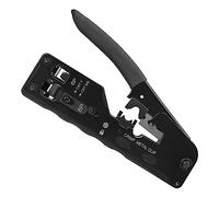 EMUKOEP Outil criminel RJ45 Paso Crimpadora 6p 8p Ethernet pour RJ11, RJ12, Cat5, Cat6, Cat7