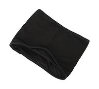 EMUKOEP Pack Universel de Couvertures pour les Yeux de Sommeil, Couverture de Visage en Coton Biologique Confortable pour Hommes et Femmes, Couverture de Grande Surface (Noire)