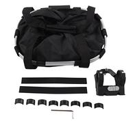EMUKOEP Panier de Vélo à la Mode pour Animaux de Compagnie, Sac de Vélo à Guidon Détachable à Dégagement Rapide pour Chiens, Panier de Portable pour Les Courses Quotidiennes, 11,8x8,7x9,8 Pouces,