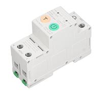 EMUKOEP Paramètres du Disjoncteur WiFi Protection contre les Fuites Réglable Affichage des Données Disjoncteur de Télécommande AC100-240V 2P